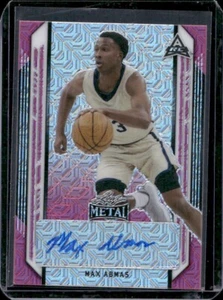 Max Abmas 2022 Leaf Metal Pink Mojo Auto Autograph Rc /10 - Picture 1 of 3