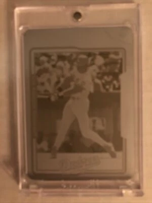 2005 Topps Retired Signature Darryl Strawberry Printing Plates Magenta 1/1 - Image 1 of 2