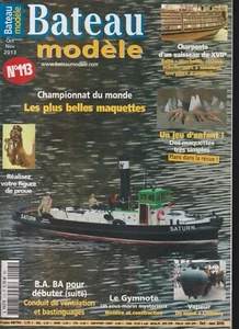BATEAU MODELE N°113 PLAN : MAQUET ENFANT / CHARPENTE 3 PONT/ GYMNOTE S655/ PROUE - Imagen 1 de 2