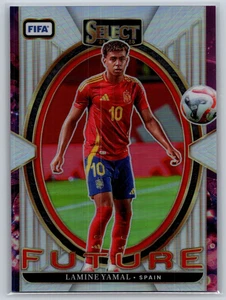 2024-25 PANINI SELECT FIFA ESPAÑA LAMINE YAMAL FUTURO PLATA #2 - Imagen 1 de 2
