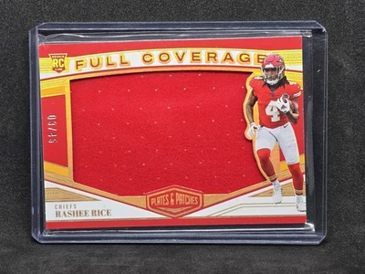 2023 Plates And Patches Football Rashee Rice FC-20 Fullcoverage (RC) 03/45  - Image 1 of 3