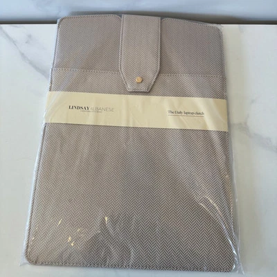 "Funda sin asas Lindsay Albanese The Daily para computadora portátil de 14,5"" beige tostado" Foto 1 de 4
