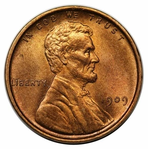 1909 VDB Lincoln Cent - Picture 1 of 2