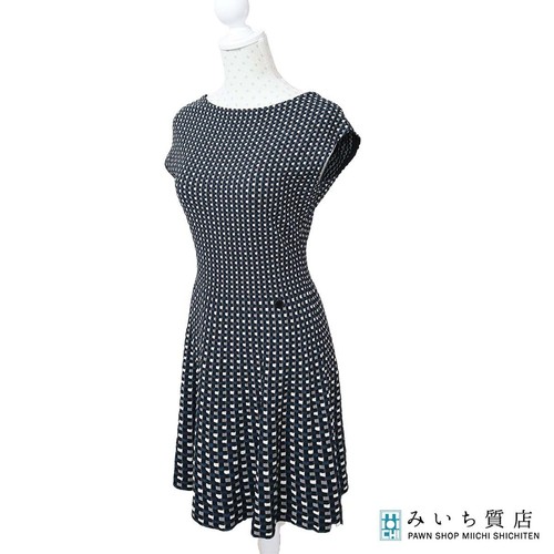 LOUIS VUITTON（LV） Abito smanicato LOUIS VUITTON LV RW141W F5KD03OEK fantasia totale nero x blu