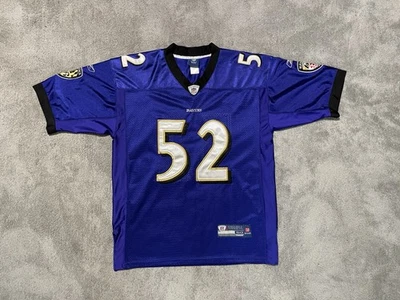 Мужская футболка Reebok NFL Baltimore Ravens Ray Lewis 50 нашивок фиолетовая - Изображение 1 из 4