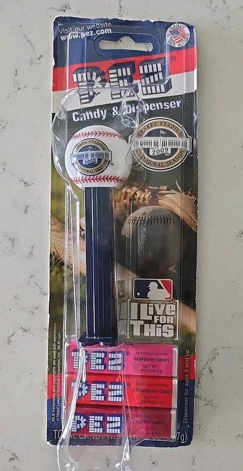 PEZ MLB 2009 Yankee Stadium Inaugural Dispenser Limited Edition