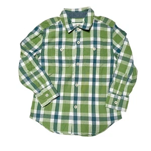 Tucker + Tate Plaid Button Up Shirt Size 3T  - Picture 1 of 6