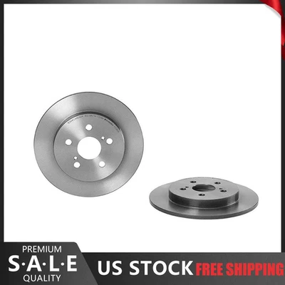 Se adapta a rotores de freno traseros recubiertos Lexus CT200h 2011-2013 - Brembo Premium OE Foto 1 de 4