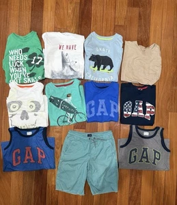 Gap / Old Navy Boys Large T-Shirts, Tank Tops And Shorts (Set Of 11) - Picture 1 of 12