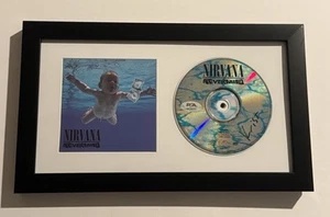 KRIST NOVOSELIC HAND SIGNED CD FRAMED NIRVANA BAND ORIGINAL BASSIST PSA COA - Picture 1 of 2