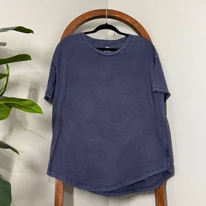 Aerie MEDIUM T-Shirt blau kurzärmlig 100 % Baumwolle Stil 2196 - Bild 1 von 9