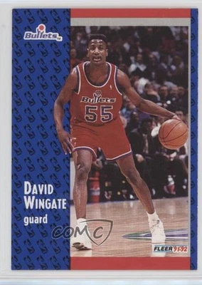 1991-92 Fleer David Wingate #371 - Image 1 of 2