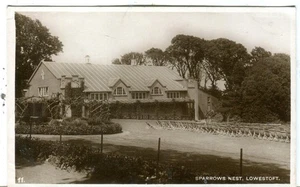 UK Lowestoft - Sparrows Nest old real photo postcard - Picture 1 of 4