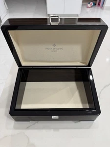 Authentic Patek Philippe Wood Watch Box H997.em123 Nautilus Aquanaut More - Picture 1 of 11