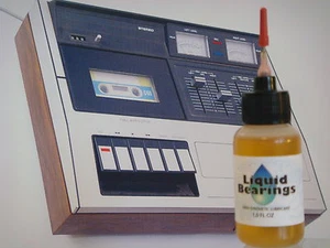 Liquid Bearings, BEST 100%-synthetic oil for vintage Akai cassette decks READ - Picture 1 of 2