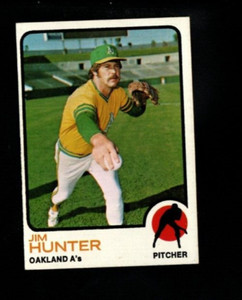 9514* 1973 Topps # 235 Jim Hunter Ex-Mt
