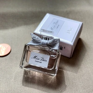DIOR Miss Dior Parfum Travel Size Splash Mini Bottle 0.17 oz / 5 mL - Picture 1 of 8