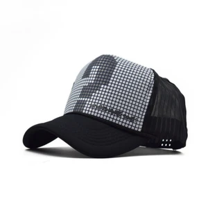Hats for Men Mesh Truck Hats Baseball Cap Women Korean Fashionable Hip-hop Hats - Picture 1 of 10