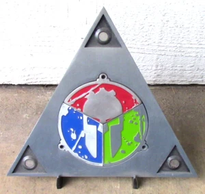 2017 Spartan Trifecta Display Delta Plate With Race Finisher Wedges Medals - Picture 1 of 2