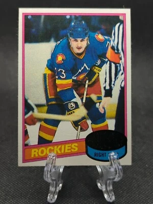 1980-81 Topps Unscratched Hockey Card #146 Lucien DeBlois - Colorado Rockies - Image 1 of 2