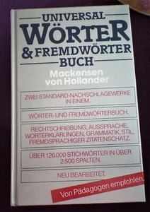 Universal & Fremdwörter Buch, 1983, Mackensen, von Hollander, 2514 Seiten - Bild 1 von 8