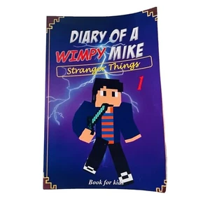 Diary of a Wimpy Mike Stranger Things Book 1 Mikes Diary by Ender King - Imagen 1 de 5