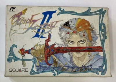 Nintendo Famicom FC Final Fantasy II 2 Japan Version w/ Box and Manual 2656 SP - Image 1 of 4