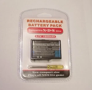 Akku für Nintendo Ds Lite 1800mAh 3.7V Batterie Ersatzakku - Bild 1 von 2