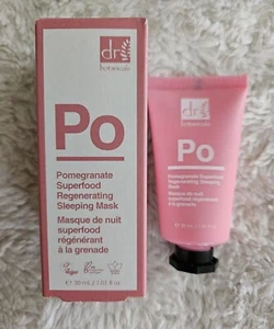 Dr Botanicals PO Pomegranate Regenerating Sleeping Mask. 30 ml/ 1.01 oz. Sealed. - Picture 1 of 4