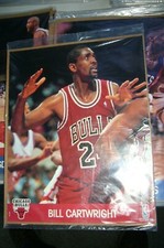 1990-91 NBA Hoops Action Photos TEAM SETS BILL CARTWRIGHT BULLS 8x10 Photo NEW
