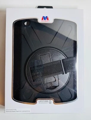 MYBAT Samsung Tab A 10.1 T510 Negro/Negro RotaTable Soporte Estuche Cubierta Pulsera Foto 1 de 4