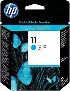Oryginalna cyjanowa głowica drukująca HP 11 C4811A - bez pudełka (VAT) - Zdjęcie 1 z 1