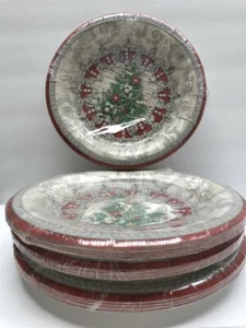 Lote de 4 platos de postres Punch Studio 43238 brillantes (8 por conjunto), ¡descontinuados! - Imagen 1 de 3