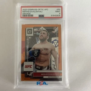 Óptica UFC Merab Dvalishvili 2023 naranja/49 PSA 9 - Imagen 1 de 4