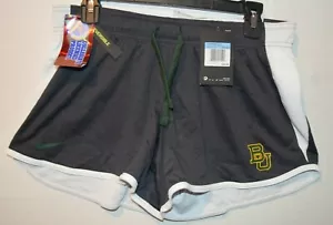 Pantalones cortos para correr para mujer NCAA Baylor University Nike secos reversibles calce ajustado M-L - Imagen 1 de 7