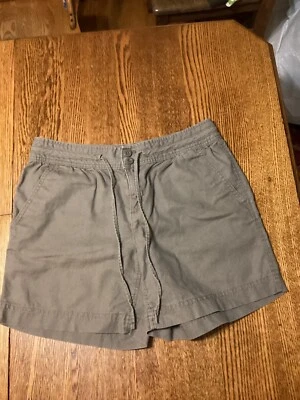 Pantalones cortos chinos informales Bass Heritage para mujer talla 4 oliva 100 % algodón Foto 1 de 3