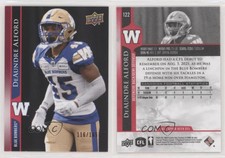 2021 Upper Deck CFL Red /165 DeAundre Alford #122