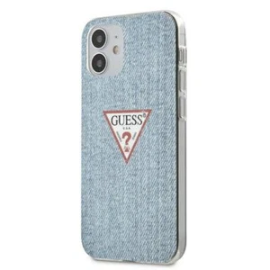 GUESS Back Case Protective Case Jeans Collection for IPHONE 12 Mini Jeans Blue - Bild 1 von 1