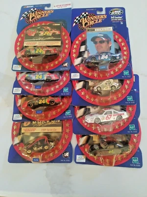 Lote de 8 Coches Winner's Circle 1:64 Jeff Gordon 2000 Serie Lifetime Foto 1 de 4