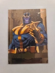 2023 Skybox Metal Universe Avengers Thanos #46 Bronze FX Parallel 149/150 - Picture 1 of 2