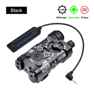 WADSN Metal NGAL Red Green Dot Laser Sight IR Ray Hunting Weapon Laser W/Battery - Picture 1 of 20