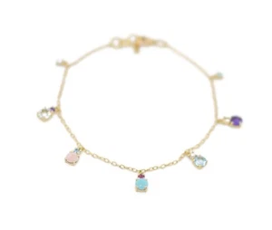 Tous Multi-Gem 18K Yellow Gold Bracelet - Picture 1 of 3