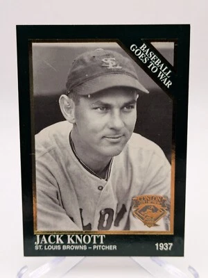 💥 1995 Megacards The Sporting News Conlon Collection Jack Knott #1339 - Image 1 of 2