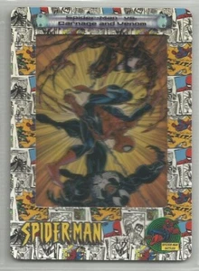 2002 Spider-Man Filmcardz (Artbox) "Base Trading Card" #37 VS. VENOM CARNAGE - Picture 1 of 2