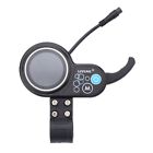 Sleek Black ABS Material 6 Pin LCD Display for LIVIAE Electric Scooter