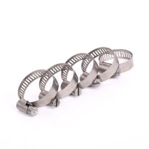 φ16mm ~ φ108mm TA2/GR2 Ti Titanium Hose Clamps Anti Acid Corrosion Never Rust - Picture 1 of 3