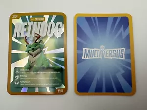 SDCC 2024 EXCLUSIVE DC WB Multiversus Game Promo Card Reindog Holo Foil - Picture 1 of 1