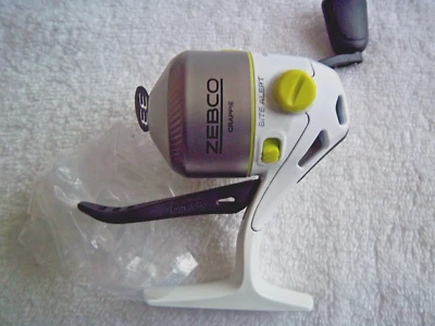 CARRETE GIRATORIO GATILLO ENGRANAJE ZEBCO CRAPPIE 33 MICRO 4.3:1, NO TIENE CAJA 21-41476 Foto 1 de 4