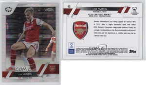 2022 Topps Chrome UEFA Women's Champions League Pulsar Refractor Lina Hurtig #62