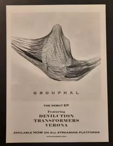 GROUPHAL "The Grouphal EP" ~ Pubblicità Stampa/Promo Rivista 2018 - Foto 1 di 1